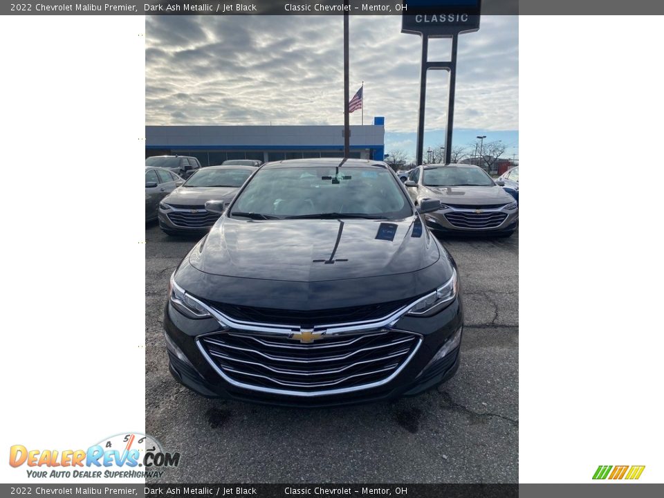 2022 Chevrolet Malibu Premier Dark Ash Metallic / Jet Black Photo #1