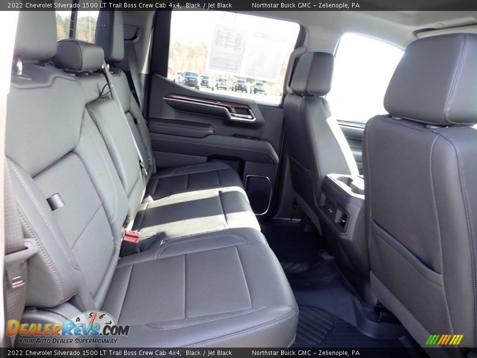 2022 Chevrolet Silverado 1500 LT Trail Boss Crew Cab 4x4 Black / Jet Black Photo #16