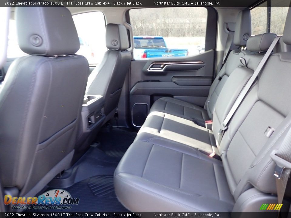 2022 Chevrolet Silverado 1500 LT Trail Boss Crew Cab 4x4 Black / Jet Black Photo #18