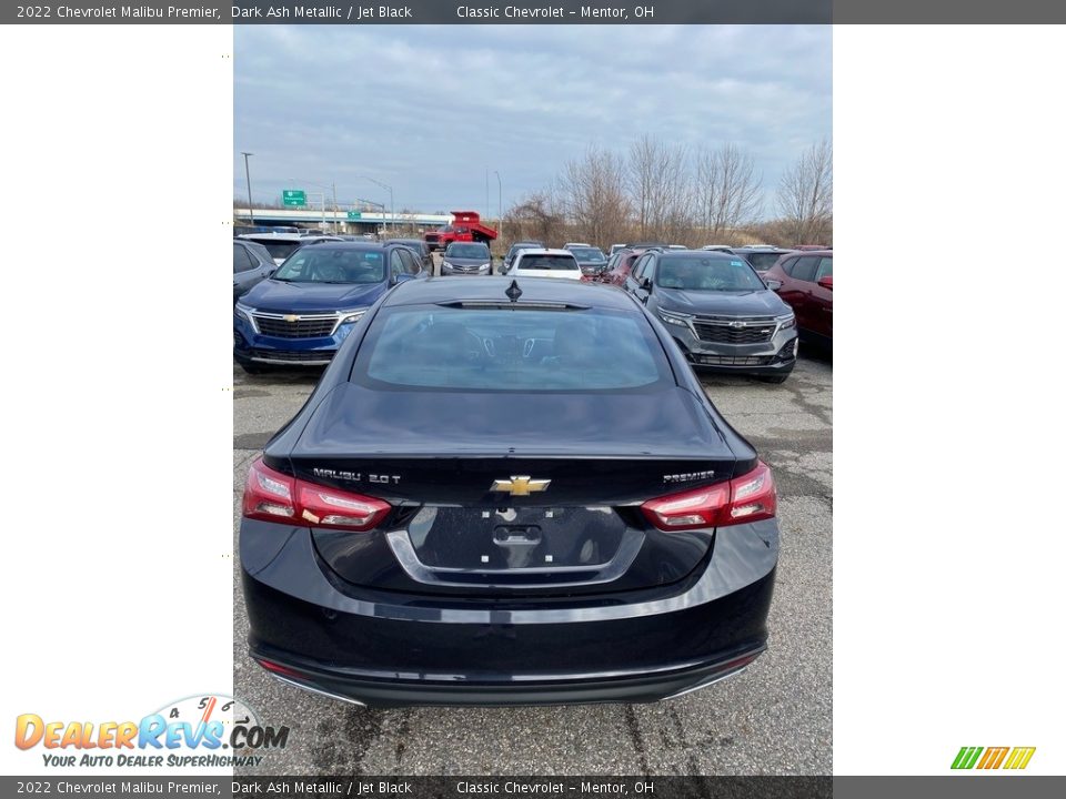 2022 Chevrolet Malibu Premier Dark Ash Metallic / Jet Black Photo #4