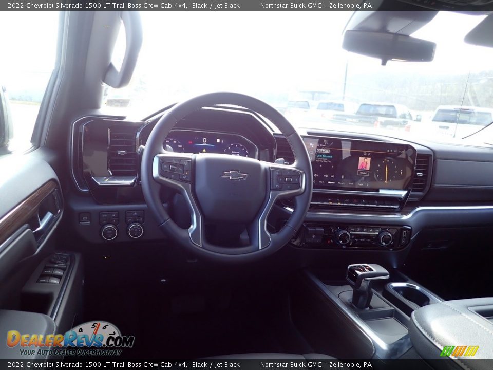 2022 Chevrolet Silverado 1500 LT Trail Boss Crew Cab 4x4 Black / Jet Black Photo #19