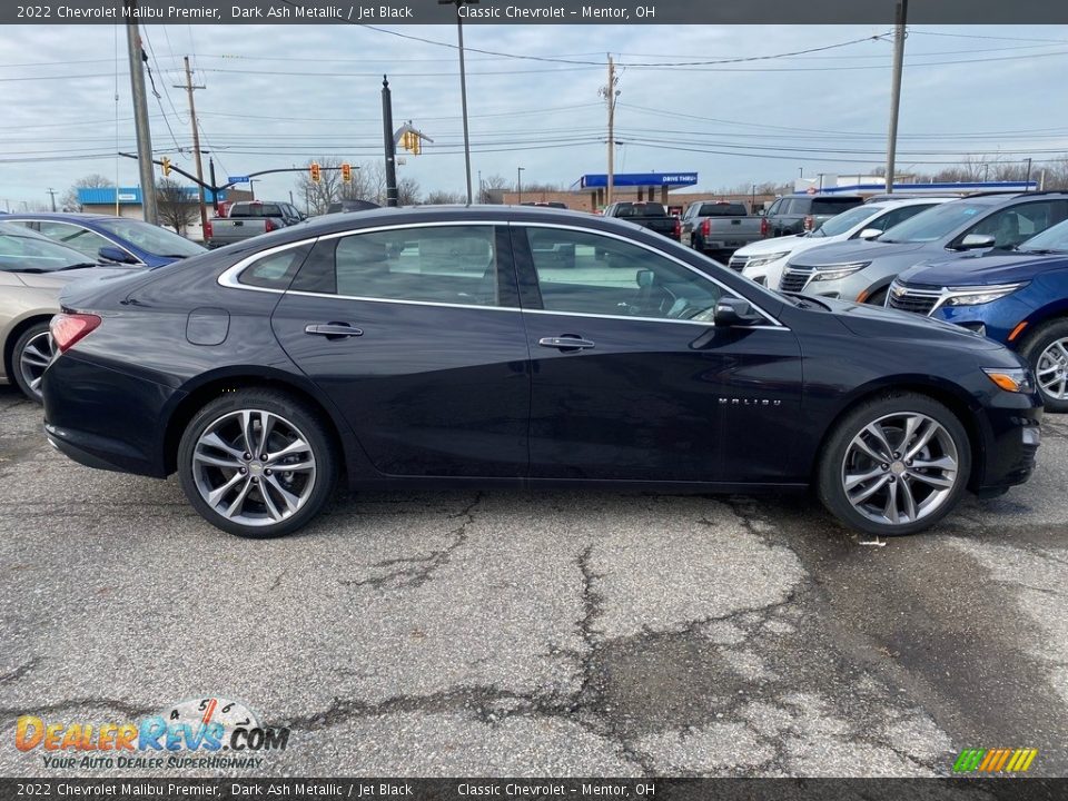 2022 Chevrolet Malibu Premier Dark Ash Metallic / Jet Black Photo #6