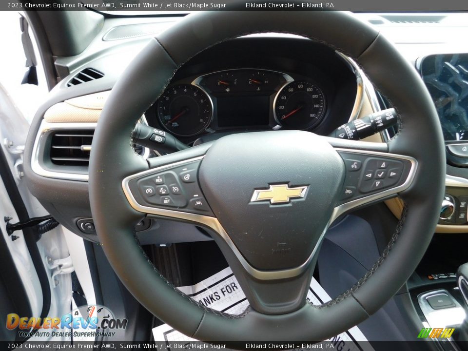 2023 Chevrolet Equinox Premier AWD Steering Wheel Photo #22