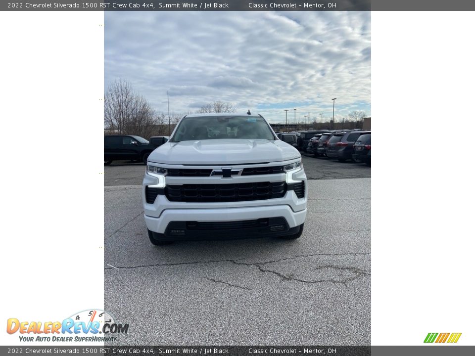 2022 Chevrolet Silverado 1500 RST Crew Cab 4x4 Summit White / Jet Black Photo #1