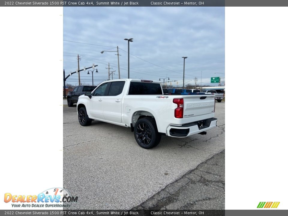 2022 Chevrolet Silverado 1500 RST Crew Cab 4x4 Summit White / Jet Black Photo #4