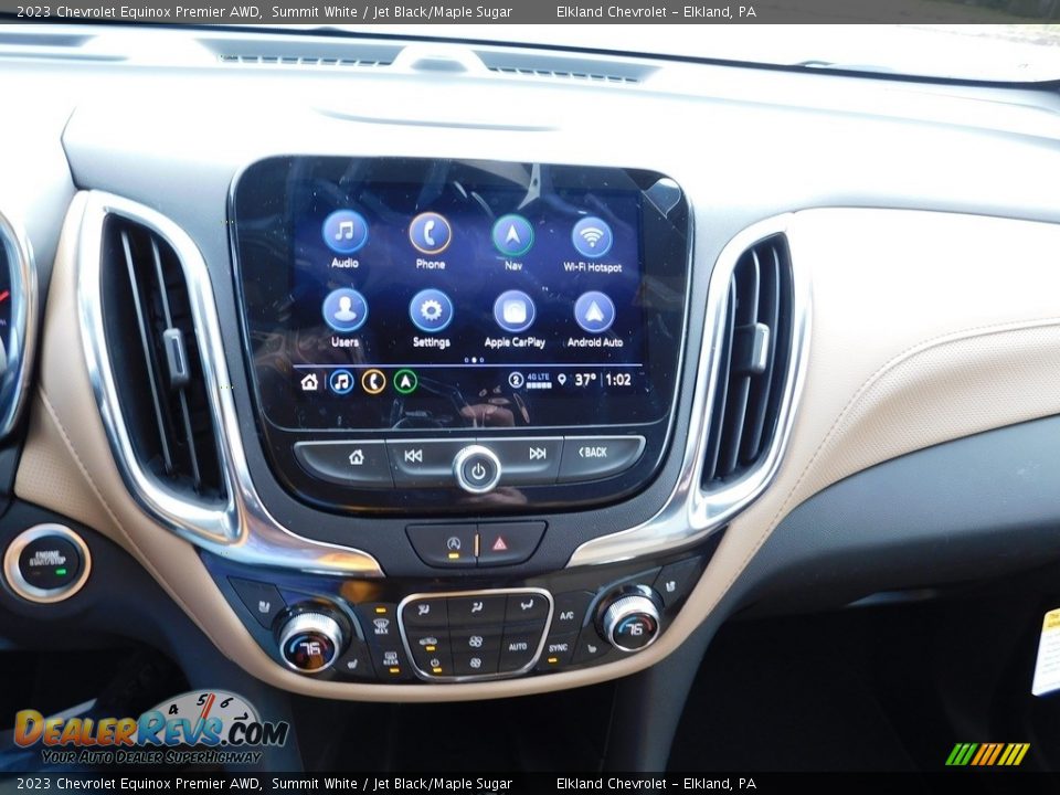 2023 Chevrolet Equinox Premier AWD Summit White / Jet Black/Maple Sugar Photo #26