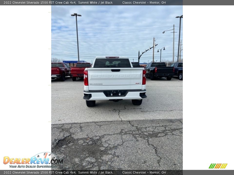 2022 Chevrolet Silverado 1500 RST Crew Cab 4x4 Summit White / Jet Black Photo #5