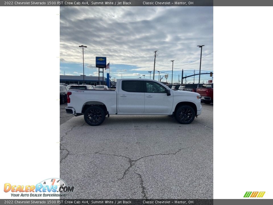 2022 Chevrolet Silverado 1500 RST Crew Cab 4x4 Summit White / Jet Black Photo #7