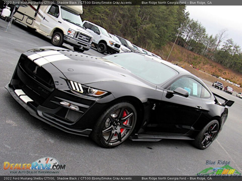 Shadow Black 2022 Ford Mustang Shelby GT500 Photo #32