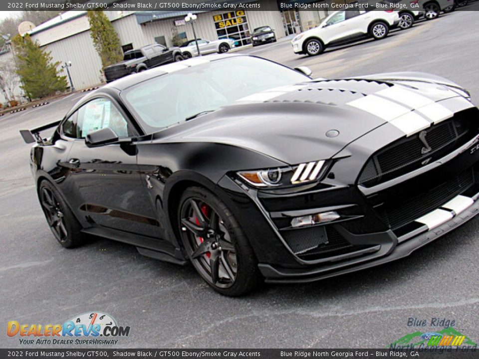 2022 Ford Mustang Shelby GT500 Shadow Black / GT500 Ebony/Smoke Gray Accents Photo #33