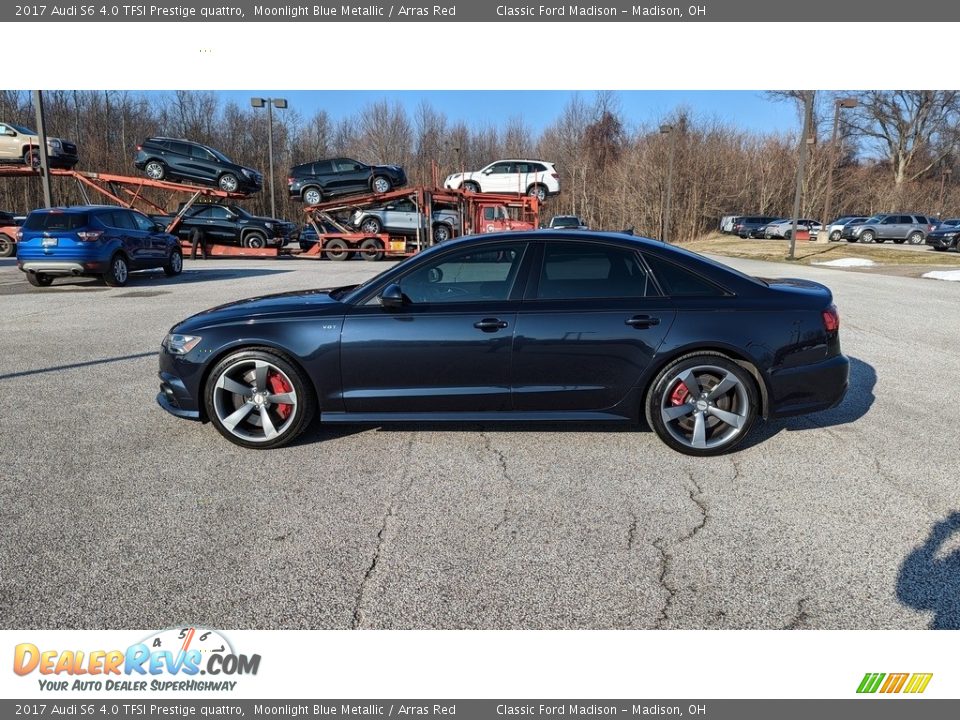 Moonlight Blue Metallic 2017 Audi S6 4.0 TFSI Prestige quattro Photo #2