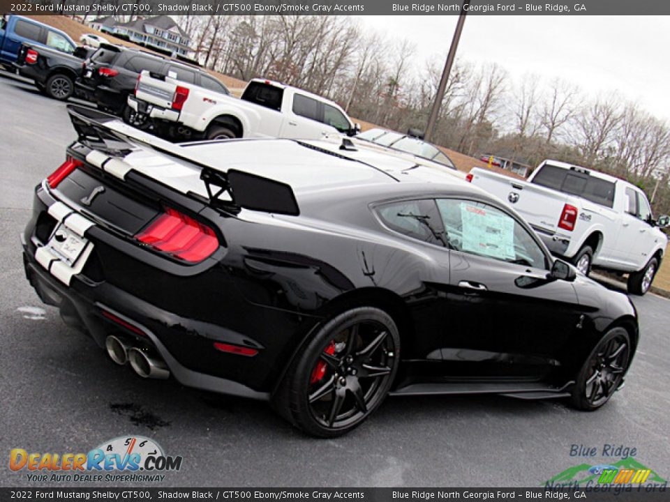 2022 Ford Mustang Shelby GT500 Shadow Black / GT500 Ebony/Smoke Gray Accents Photo #34