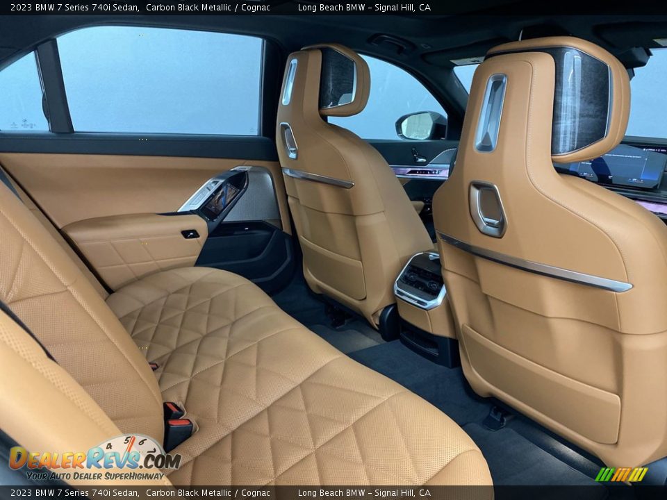 Rear Seat of 2023 BMW 7 Series 740i Sedan Photo #30