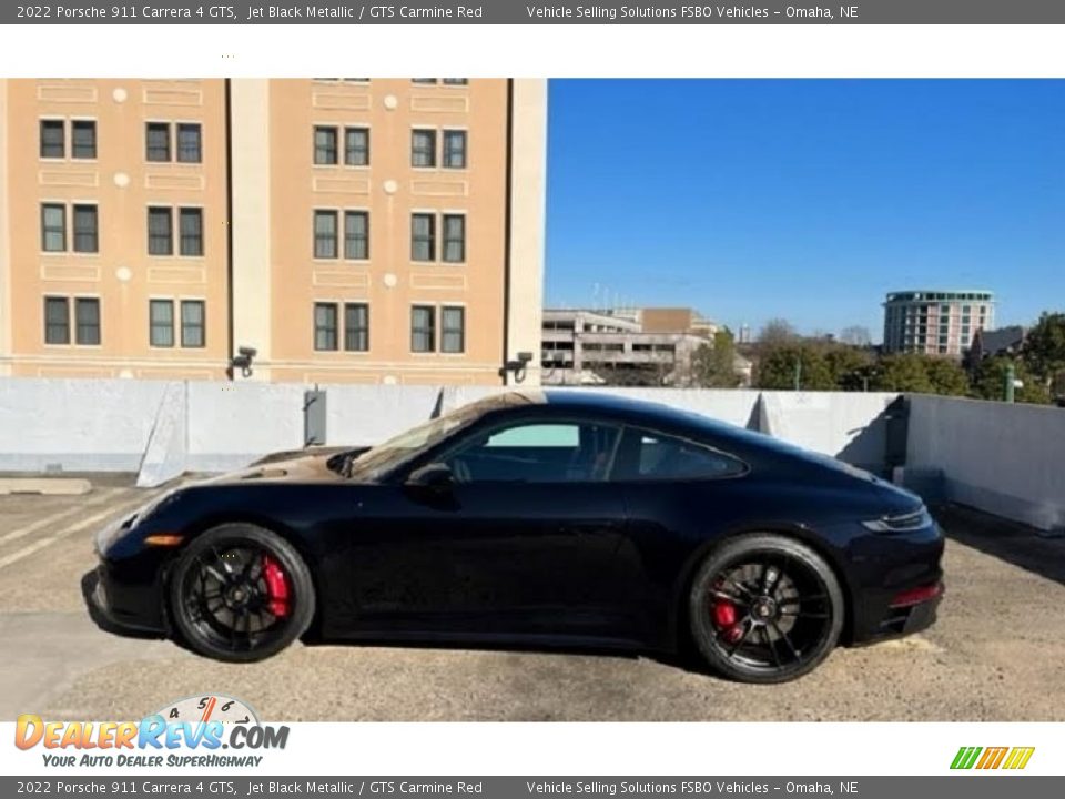 2022 Porsche 911 Carrera 4 GTS Jet Black Metallic / GTS Carmine Red Photo #1