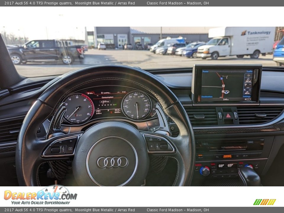 Dashboard of 2017 Audi S6 4.0 TFSI Prestige quattro Photo #13
