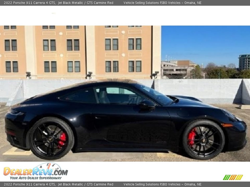 2022 Porsche 911 Carrera 4 GTS Jet Black Metallic / GTS Carmine Red Photo #12