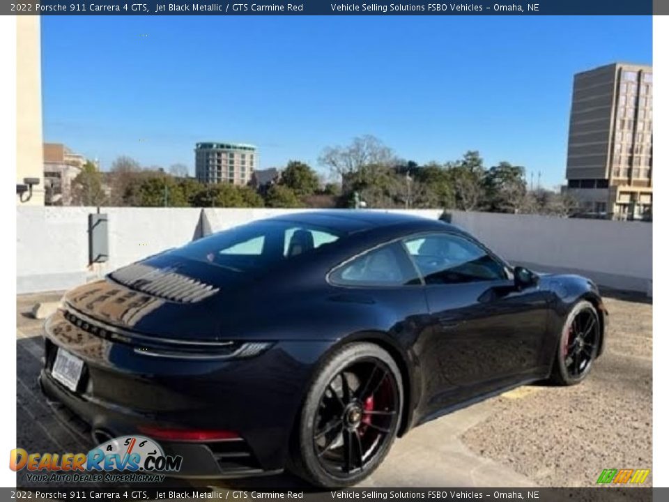 2022 Porsche 911 Carrera 4 GTS Jet Black Metallic / GTS Carmine Red Photo #13