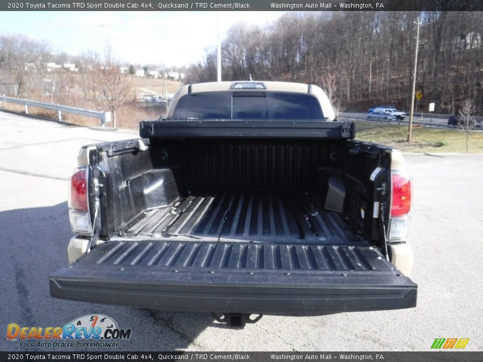 2020 Toyota Tacoma TRD Sport Double Cab 4x4 Quicksand / TRD Cement/Black Photo #21