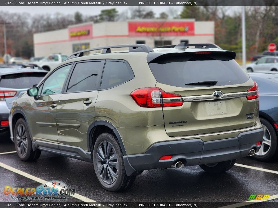 2022 Subaru Ascent Onyx Edition Autumn Green Metallic / Gray StarTex Photo #6