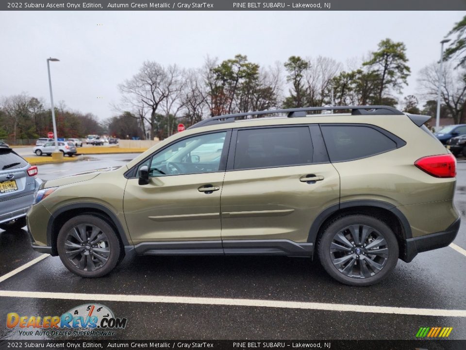 2022 Subaru Ascent Onyx Edition Autumn Green Metallic / Gray StarTex Photo #7