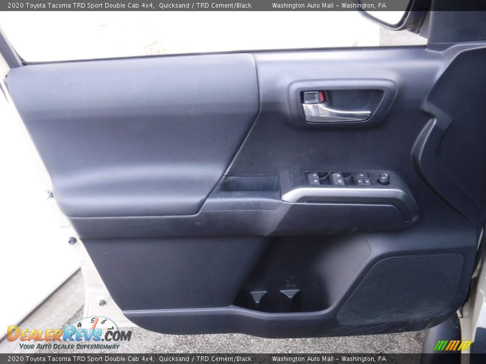 2020 Toyota Tacoma TRD Sport Double Cab 4x4 Quicksand / TRD Cement/Black Photo #26