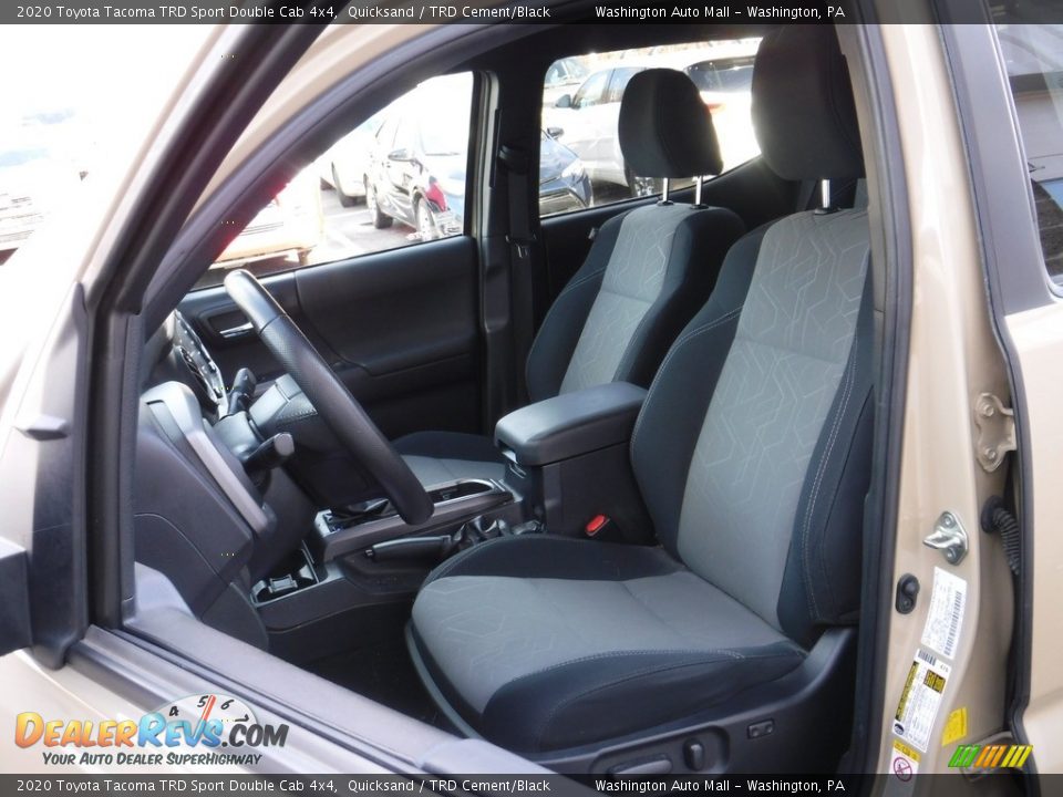 Front Seat of 2020 Toyota Tacoma TRD Sport Double Cab 4x4 Photo #27
