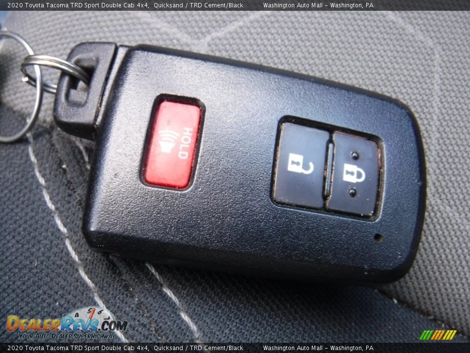 Keys of 2020 Toyota Tacoma TRD Sport Double Cab 4x4 Photo #34