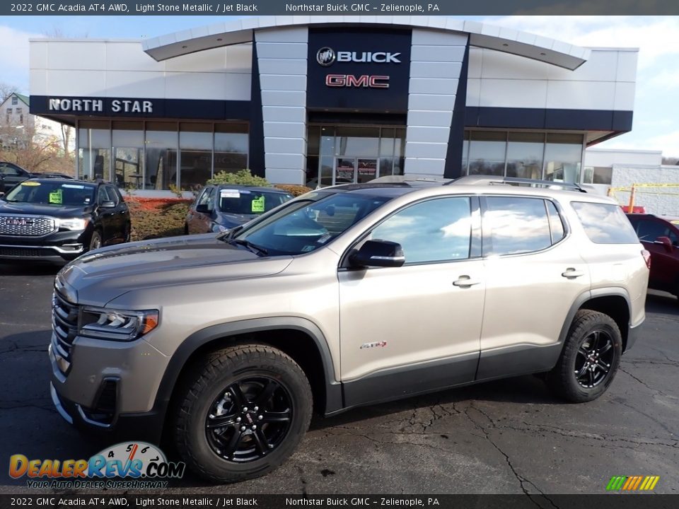 2022 GMC Acadia AT4 AWD Light Stone Metallic / Jet Black Photo #1