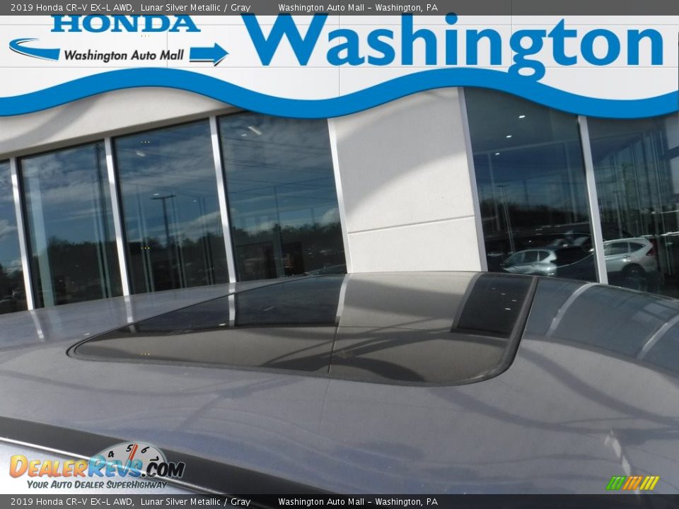 2019 Honda CR-V EX-L AWD Lunar Silver Metallic / Gray Photo #3