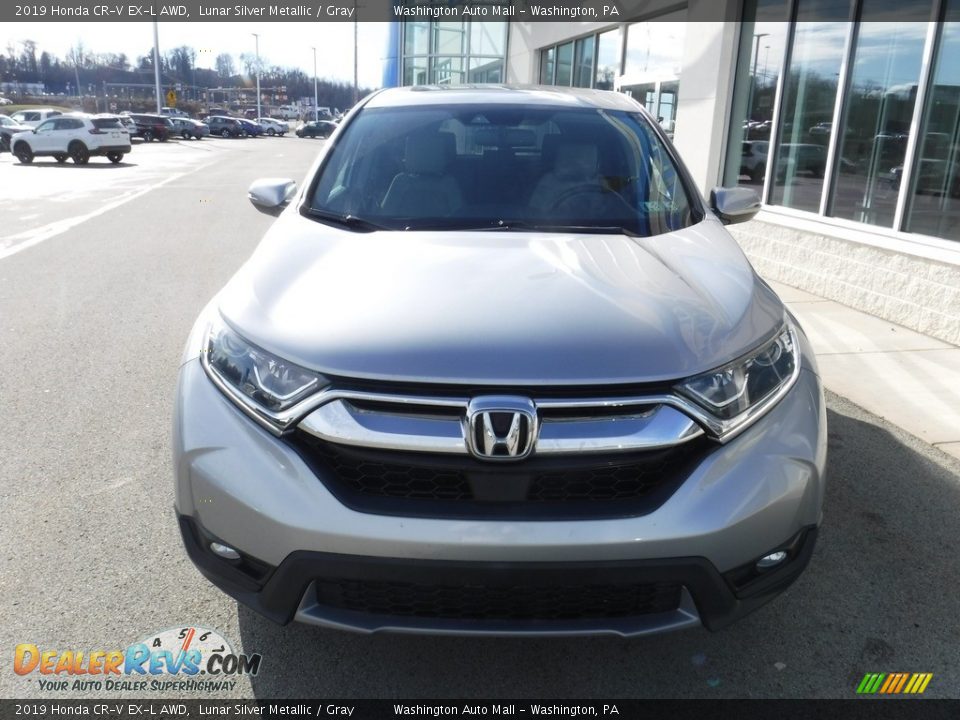 2019 Honda CR-V EX-L AWD Lunar Silver Metallic / Gray Photo #4