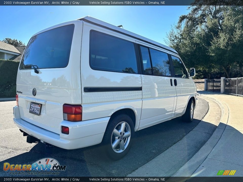 2003 Volkswagen EuroVan MV Arctic White / Gray Photo #3