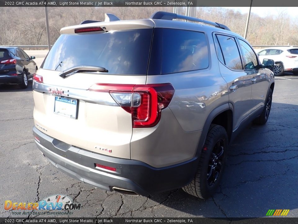 2022 GMC Acadia AT4 AWD Light Stone Metallic / Jet Black Photo #6