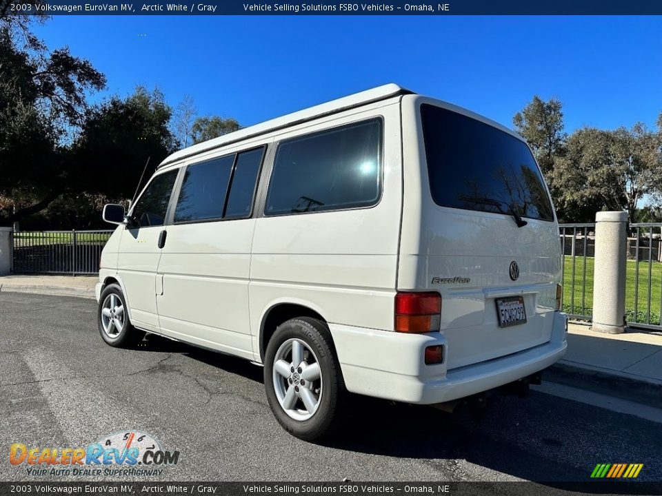 2003 Volkswagen EuroVan MV Arctic White / Gray Photo #5