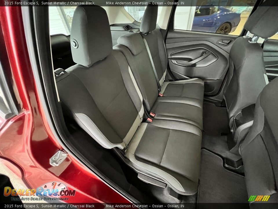 2015 Ford Escape S Sunset Metallic / Charcoal Black Photo #29