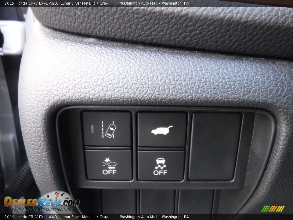 2019 Honda CR-V EX-L AWD Lunar Silver Metallic / Gray Photo #14
