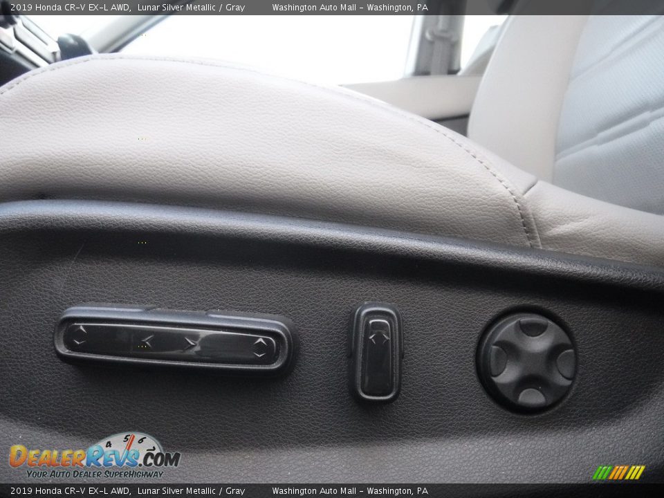 2019 Honda CR-V EX-L AWD Lunar Silver Metallic / Gray Photo #15