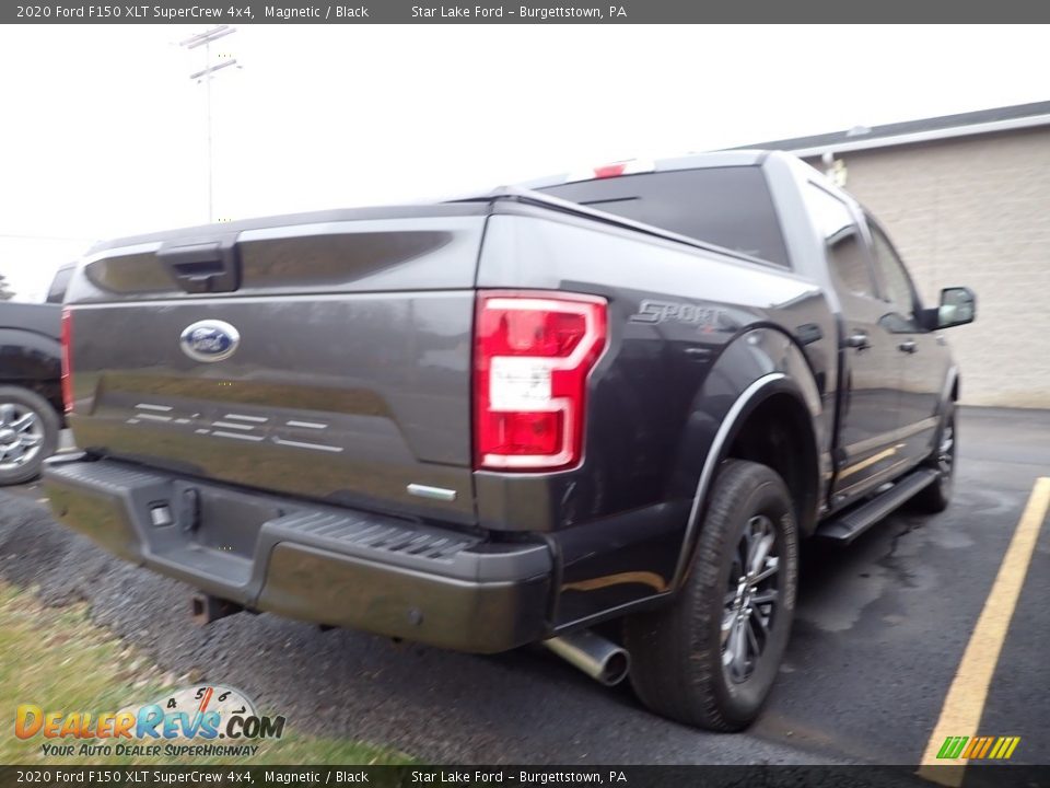 2020 Ford F150 XLT SuperCrew 4x4 Magnetic / Black Photo #4