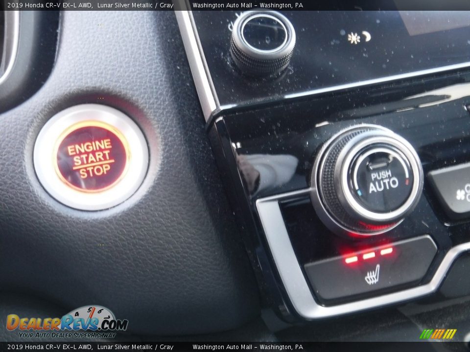 2019 Honda CR-V EX-L AWD Lunar Silver Metallic / Gray Photo #19