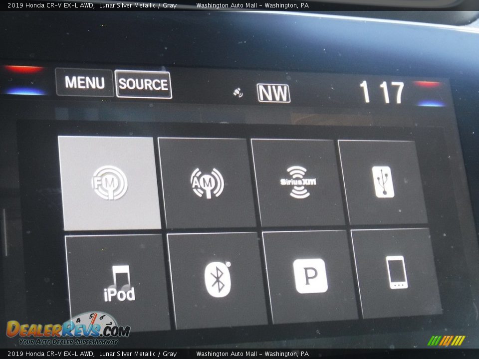 2019 Honda CR-V EX-L AWD Lunar Silver Metallic / Gray Photo #20