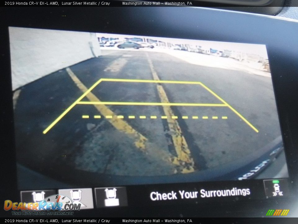 2019 Honda CR-V EX-L AWD Lunar Silver Metallic / Gray Photo #21