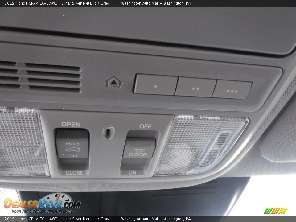 2019 Honda CR-V EX-L AWD Lunar Silver Metallic / Gray Photo #22