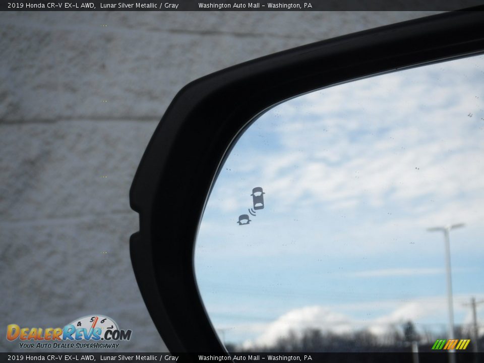 2019 Honda CR-V EX-L AWD Lunar Silver Metallic / Gray Photo #27
