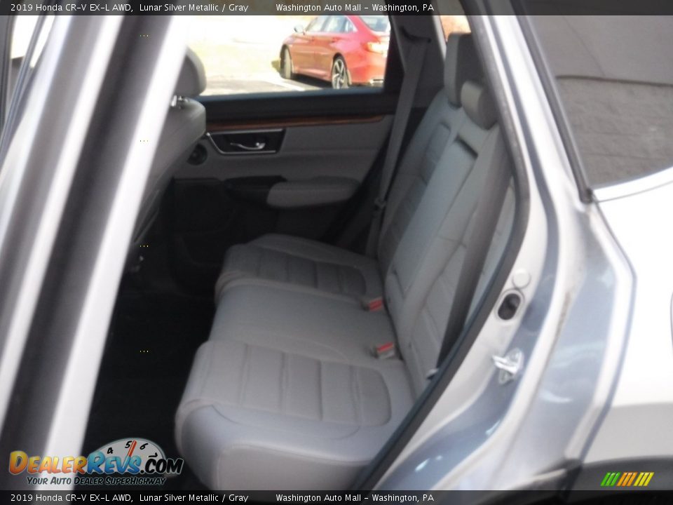 2019 Honda CR-V EX-L AWD Lunar Silver Metallic / Gray Photo #29