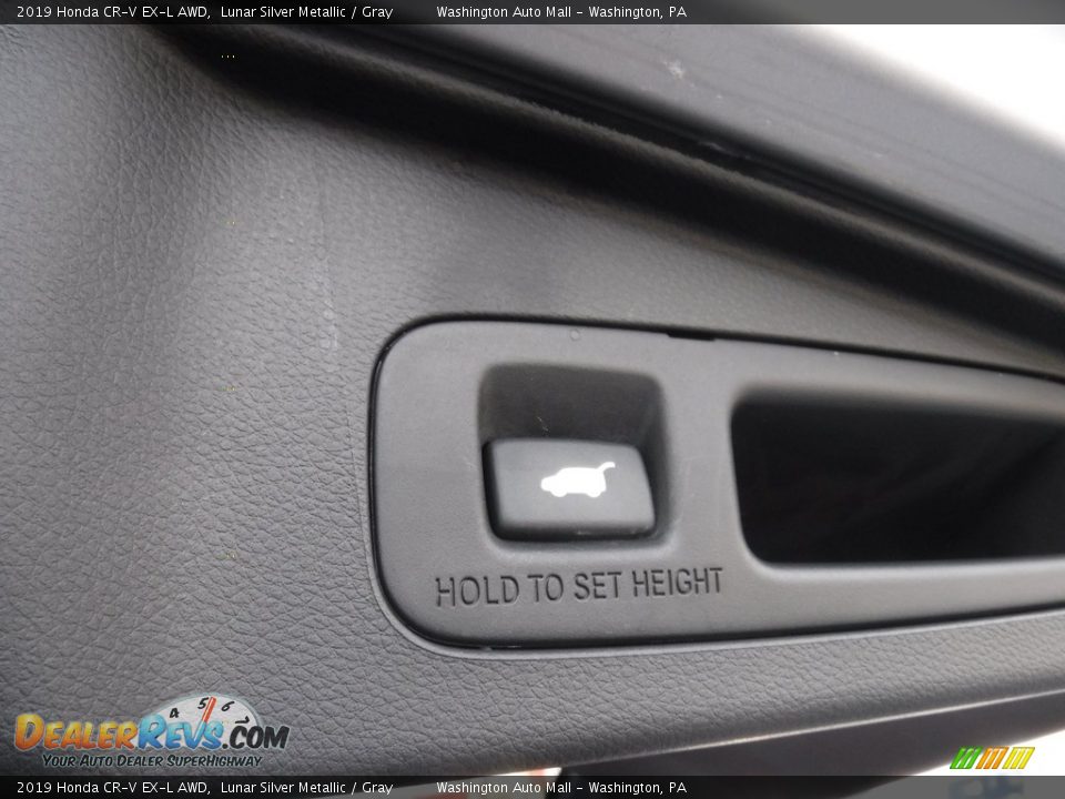 2019 Honda CR-V EX-L AWD Lunar Silver Metallic / Gray Photo #31