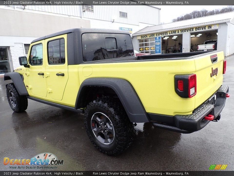 2023 Jeep Gladiator Rubicon 4x4 High Velocity / Black Photo #3