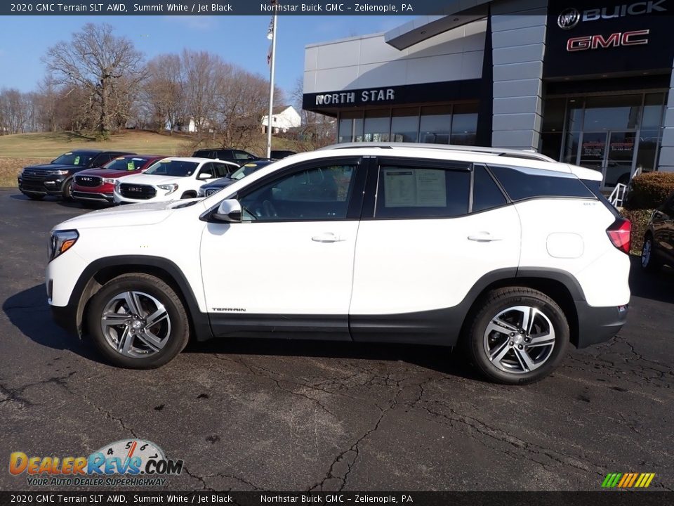 2020 GMC Terrain SLT AWD Summit White / Jet Black Photo #2