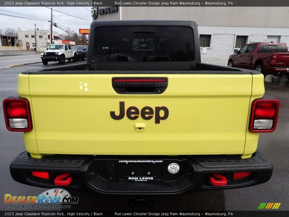 2023 Jeep Gladiator Rubicon 4x4 High Velocity / Black Photo #4