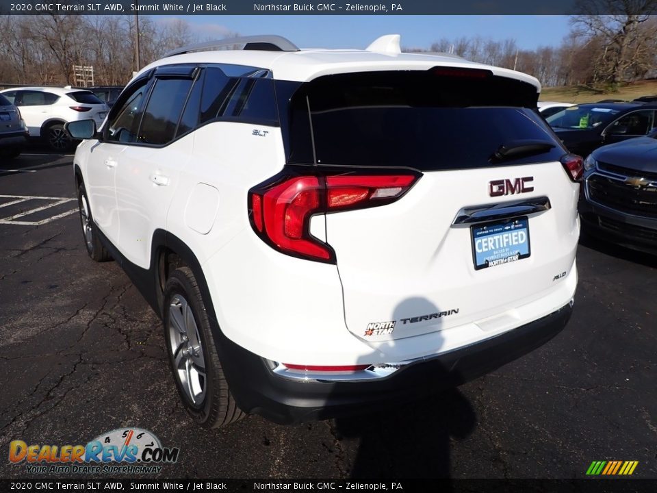 2020 GMC Terrain SLT AWD Summit White / Jet Black Photo #4