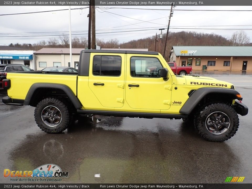 2023 Jeep Gladiator Rubicon 4x4 High Velocity / Black Photo #6