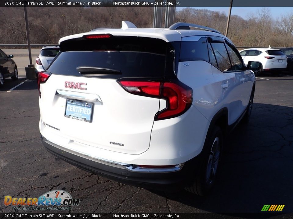 2020 GMC Terrain SLT AWD Summit White / Jet Black Photo #7